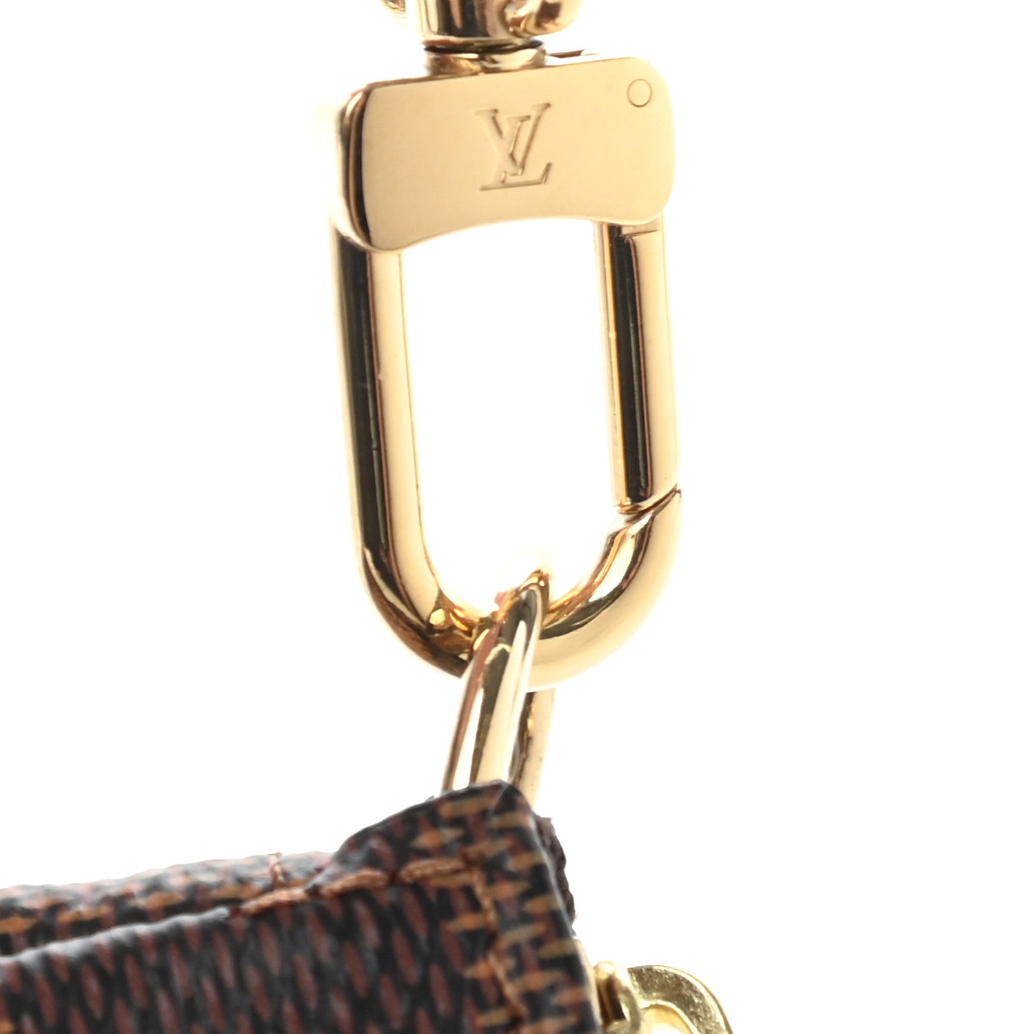 Louis Vuitton Damier Ebene Mini Pochette Accessories 8 of 8