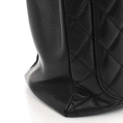 Chanel Caviar Quilted Grand Shopping Tote GST Black 11 of 13