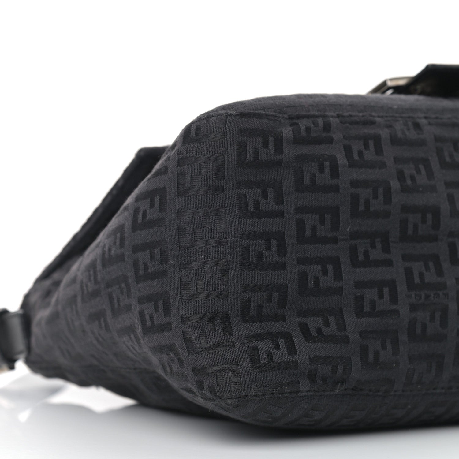 Fendi Zucchino Mama Baguette Black 6 of 9