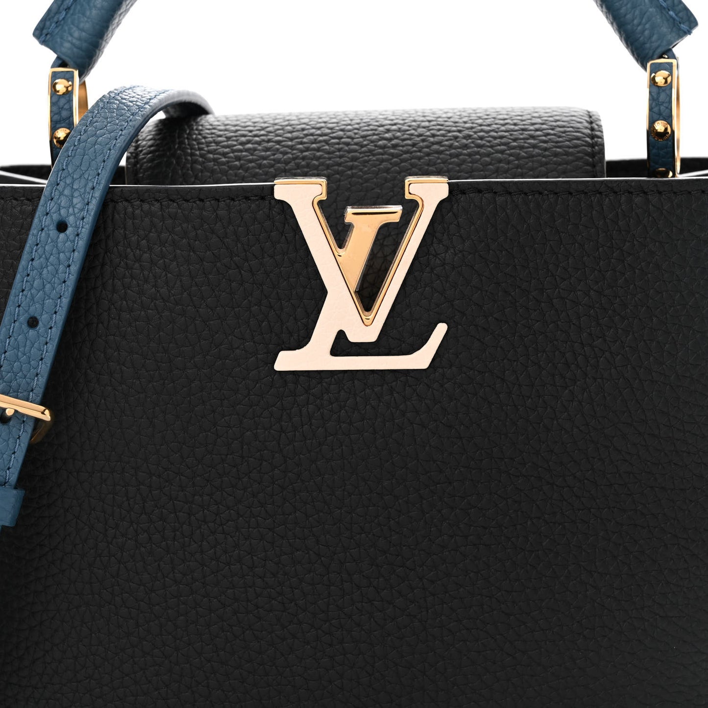 Taurillon Capucines BB Black General Blue