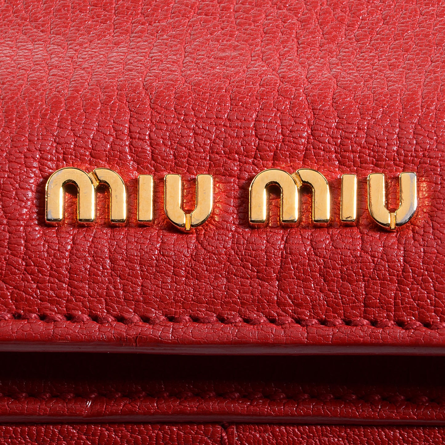 Goatskin Madras Tote Rosso