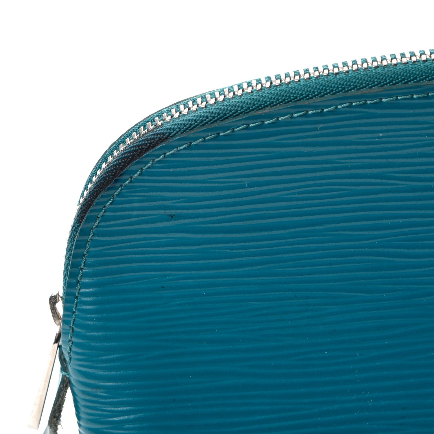 Louis Vuitton Epi Cosmetic Pouch Cyan 8 of 10