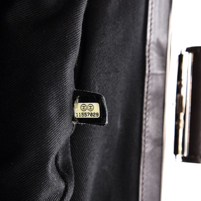 Chanel Calfskin Expandable Stitched Frame Bag Dark Brown 7 of 8