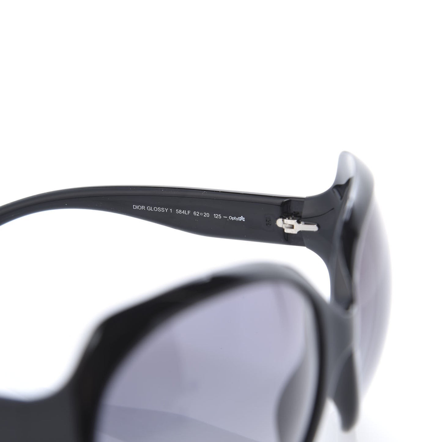 CHRISTIAN DIOR Glossy 1 Sunglasses Black