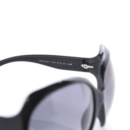 Christian Dior CHRISTIAN DIOR Glossy 1 Sunglasses Black 6 of 8