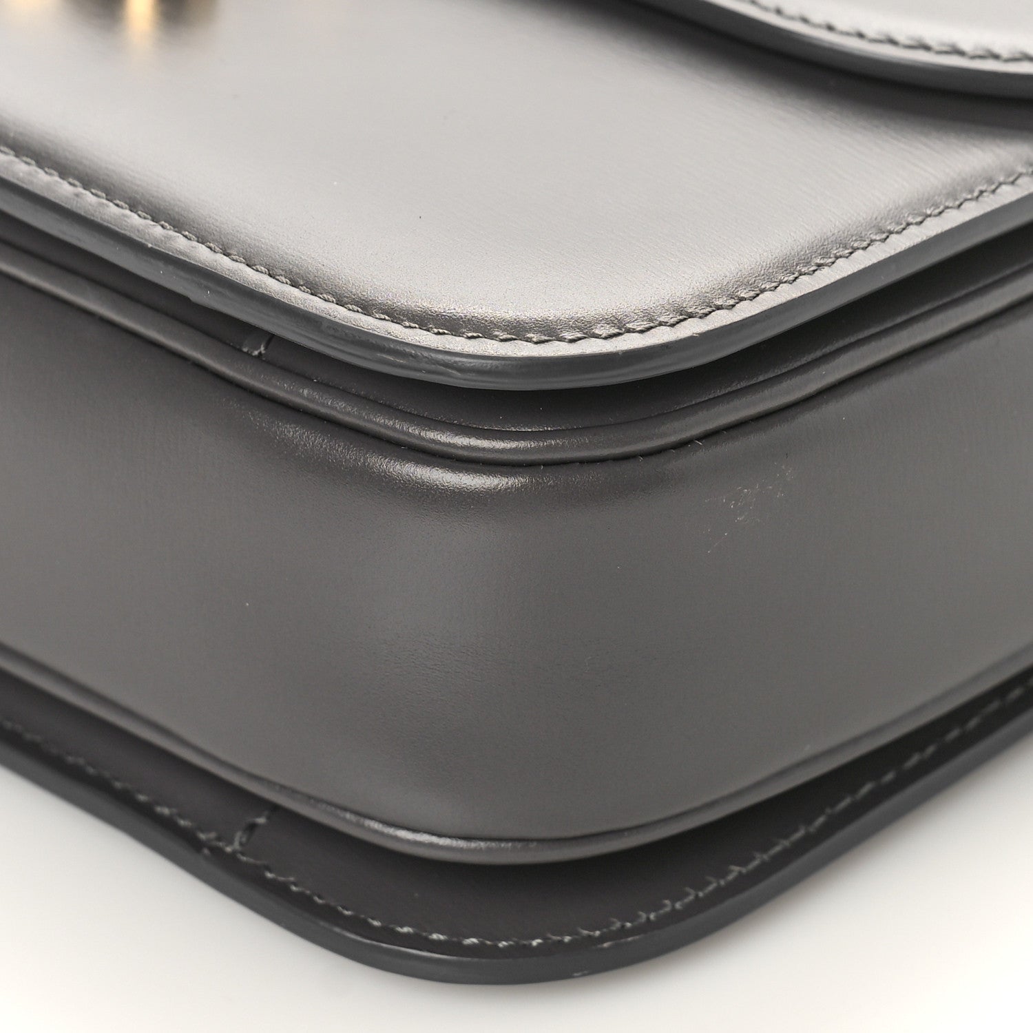 Celine Shiny Calfskin Medium Triomphe Grey 8 of 8