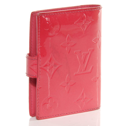 Louis Vuitton Vernis Mini Agenda Cover Framboise 3 of 7