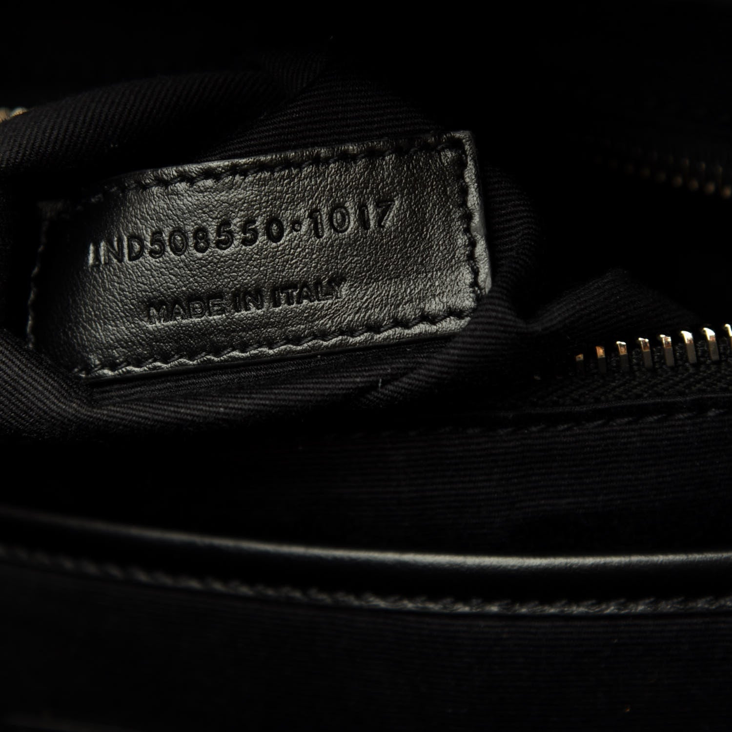 Saint Laurent Canvas Signature Heaven Embroidered Mini City Backpack Black 7 of 11