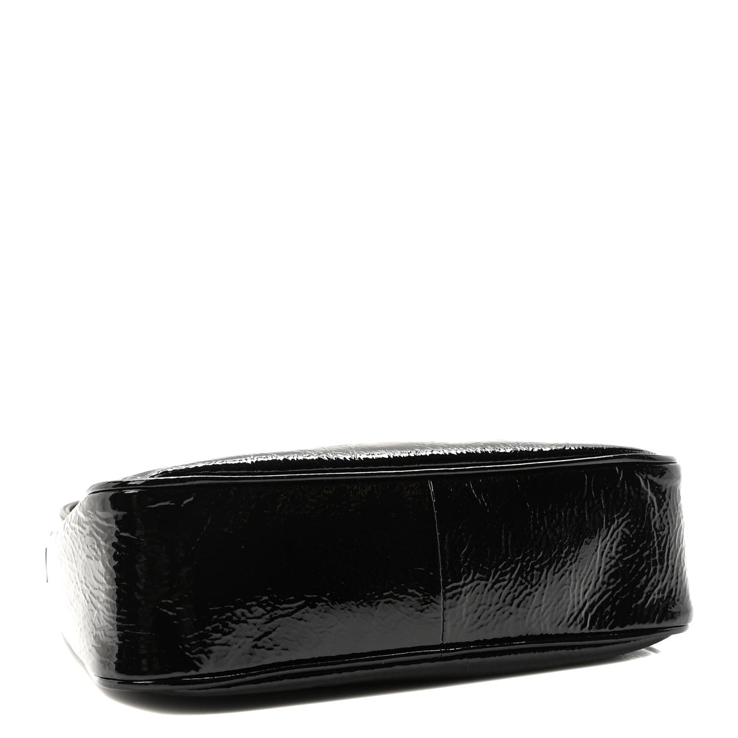 Patent Naplak Re-Edition Mini Shoulder Bag Black
