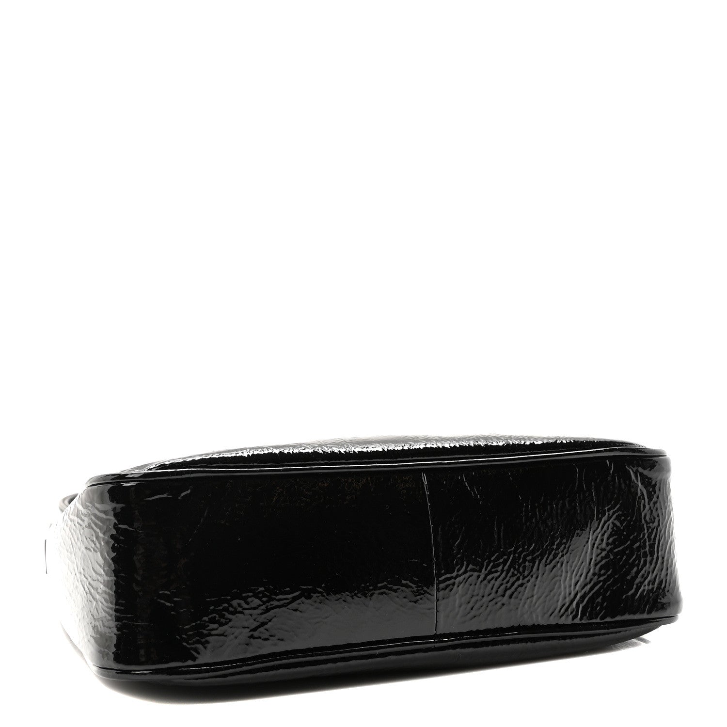 Prada Patent Naplak Re-Edition Mini Shoulder Bag Black 4 of 10