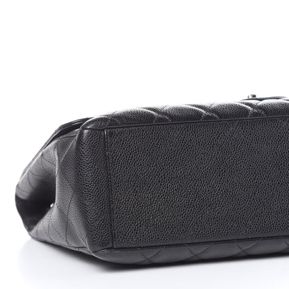 Chanel Caviar Quilted Maxi Single Flap Black 7 of 13