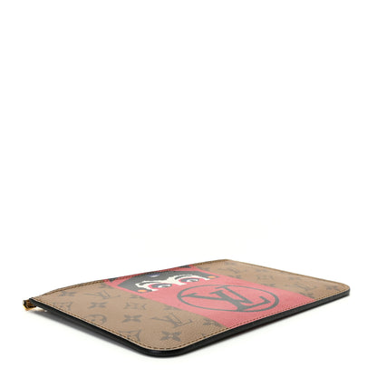 Louis Vuitton Reverse Monogram Kabuki MM GM Pochette 7 of 9