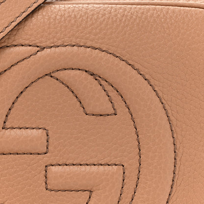 Gucci Pebbled Calfskin Small Soho Disco Bag Rose Beige 7 of 12