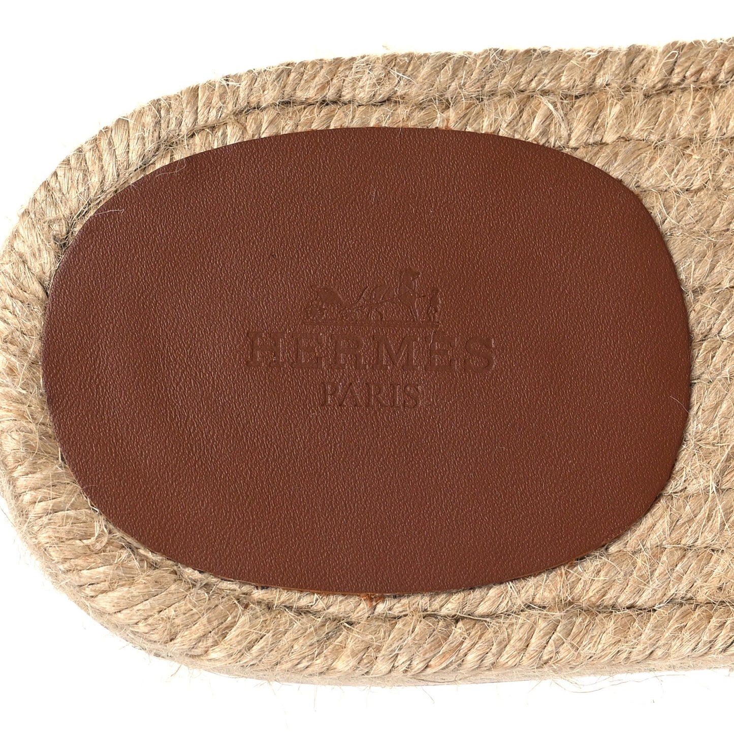 Suede Goatskin Mens Hon Antigua Espadrille Sandals 43 Brun Amourette