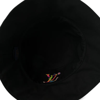 Louis Vuitton LV X TM Reversible Superflat Bucket Hat S Black 12 of 15
