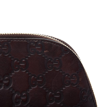 Gucci Guccissima Cosmetic Case Dark Brown 8 of 8