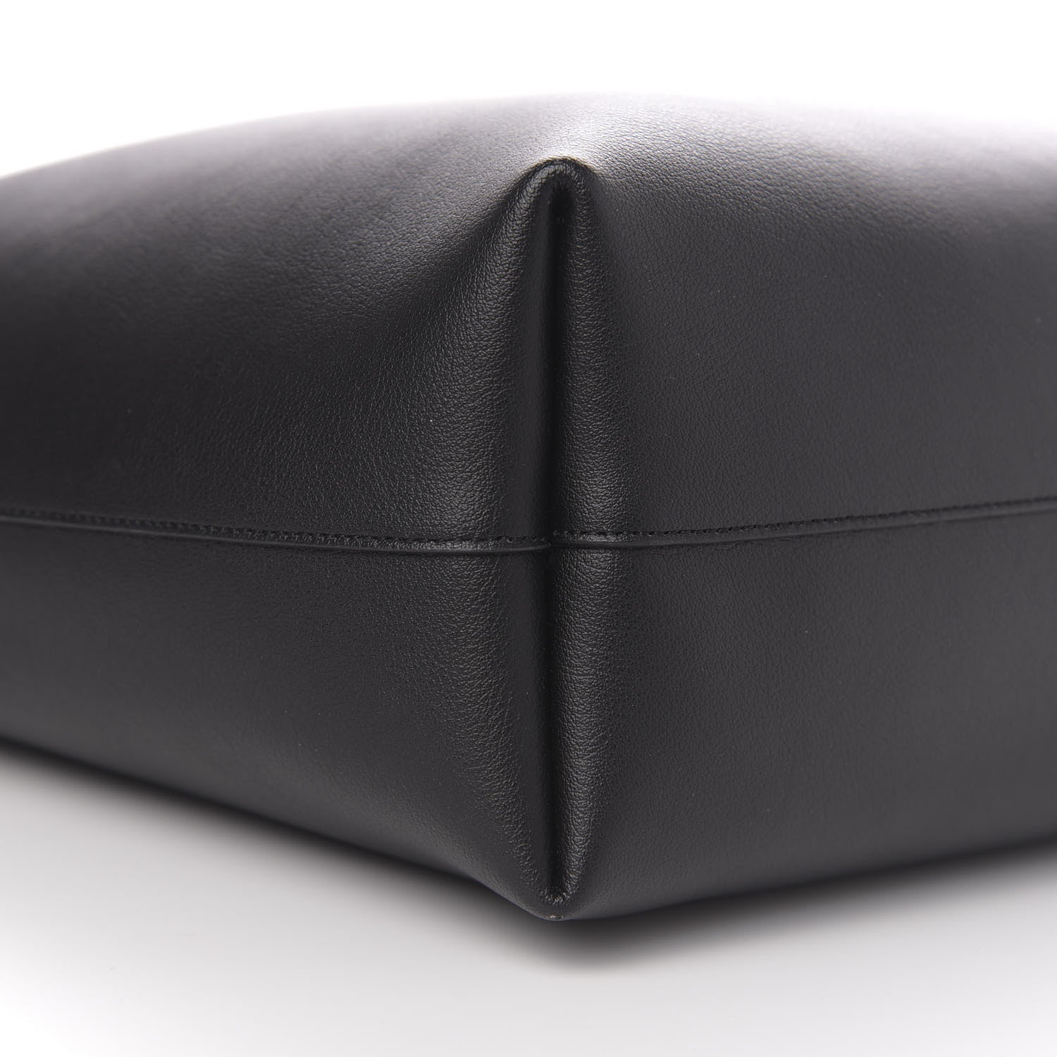 Saint Laurent Calfskin Large Shopping Tote Black 10 of 12