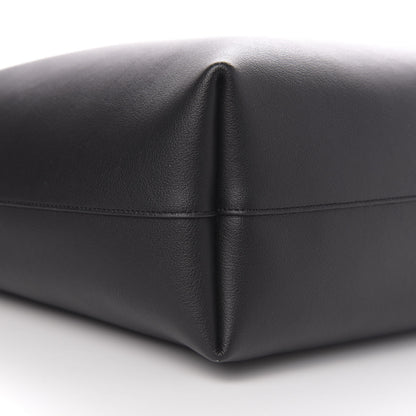 Saint Laurent Calfskin Large Shopping Tote Black 10 of 12