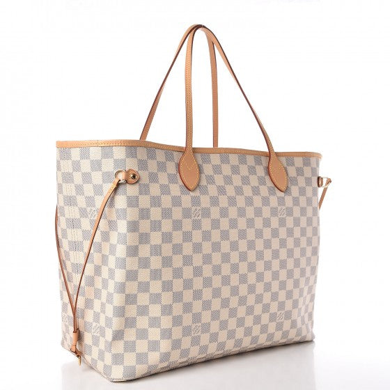 Damier Azur Neo Neverfull GM Rose Ballerine
