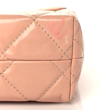 Chanel Vinyl Quilted In The Business Flap Bag Pink 11 of 11