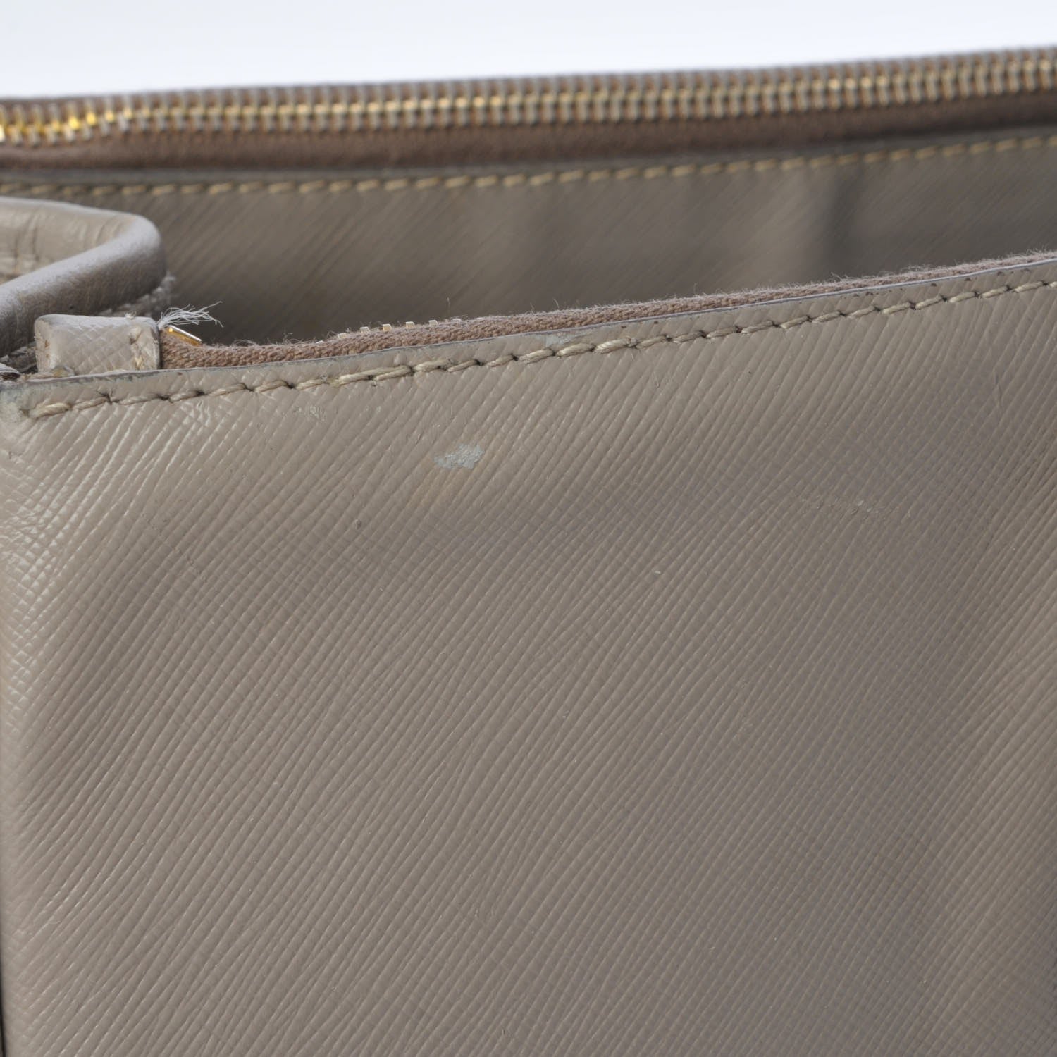 Prada Saffiano Lux Extra Large Galleria Double Zip Tote Argilla 25 of 26
