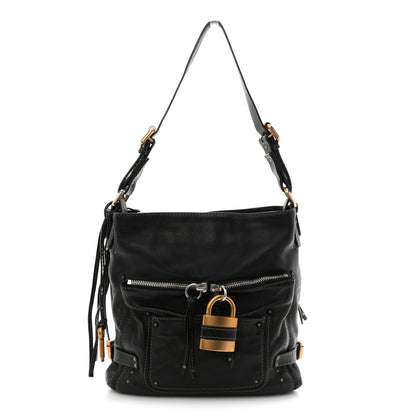 Chloe Calfskin Paddington Hobo Black 1 of 13