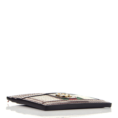 Gucci Calfskin Web GG Ophidia Card Holder Vintage Bordeaux 7 of 8