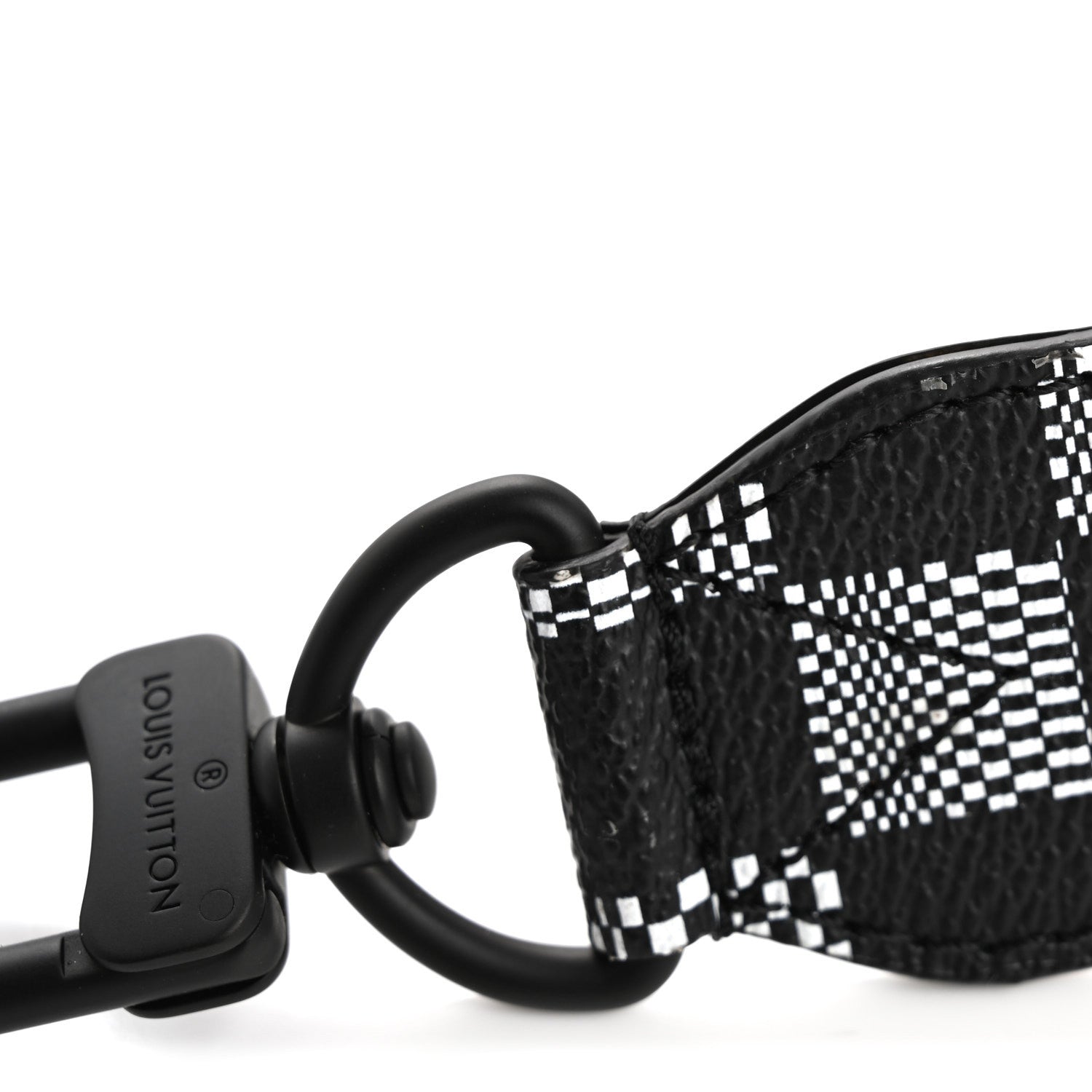 Louis Vuitton Damier Distorted Keepall Bandouliere Strap Black 4 of 6