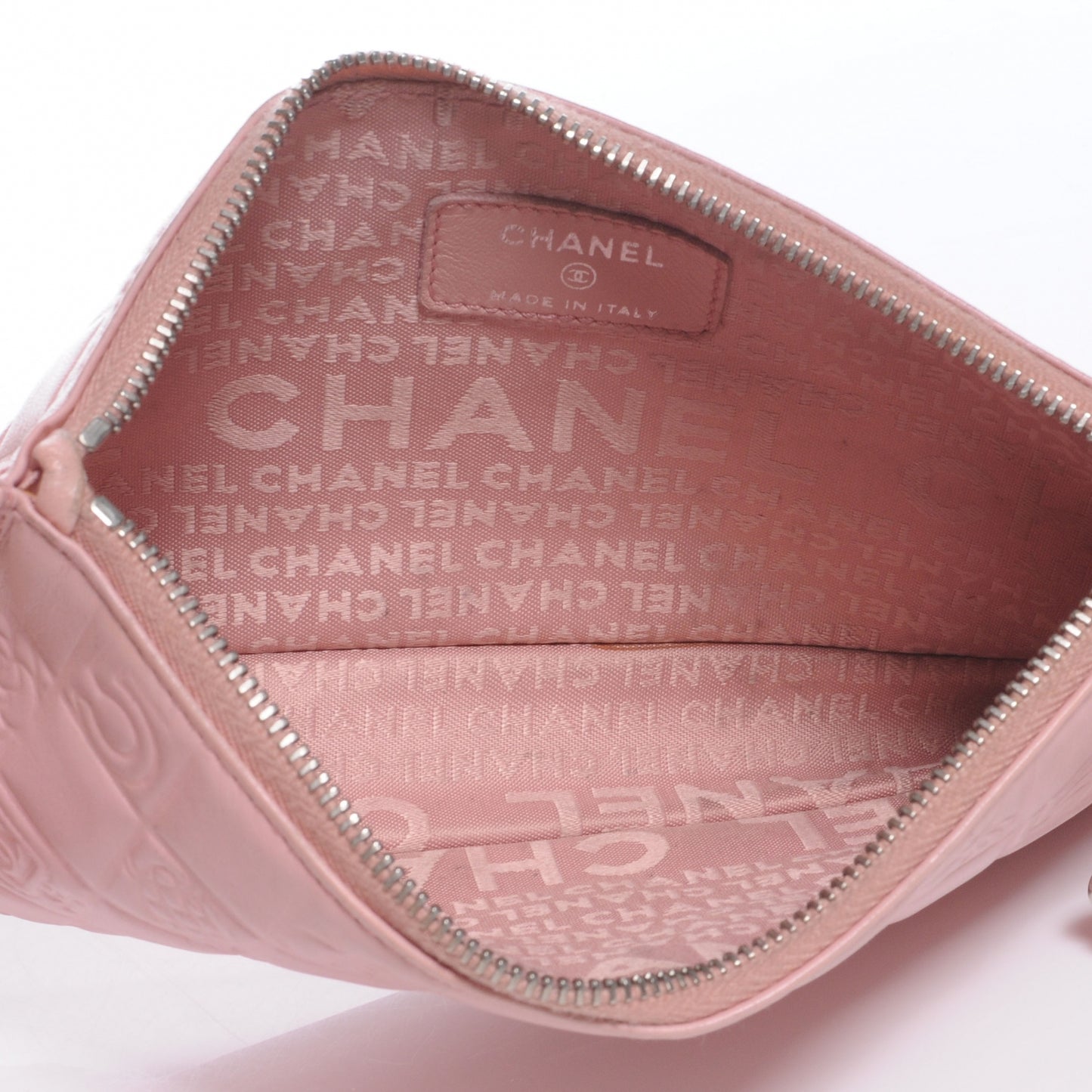 Lambskin Precious Symbols Pochette Pink