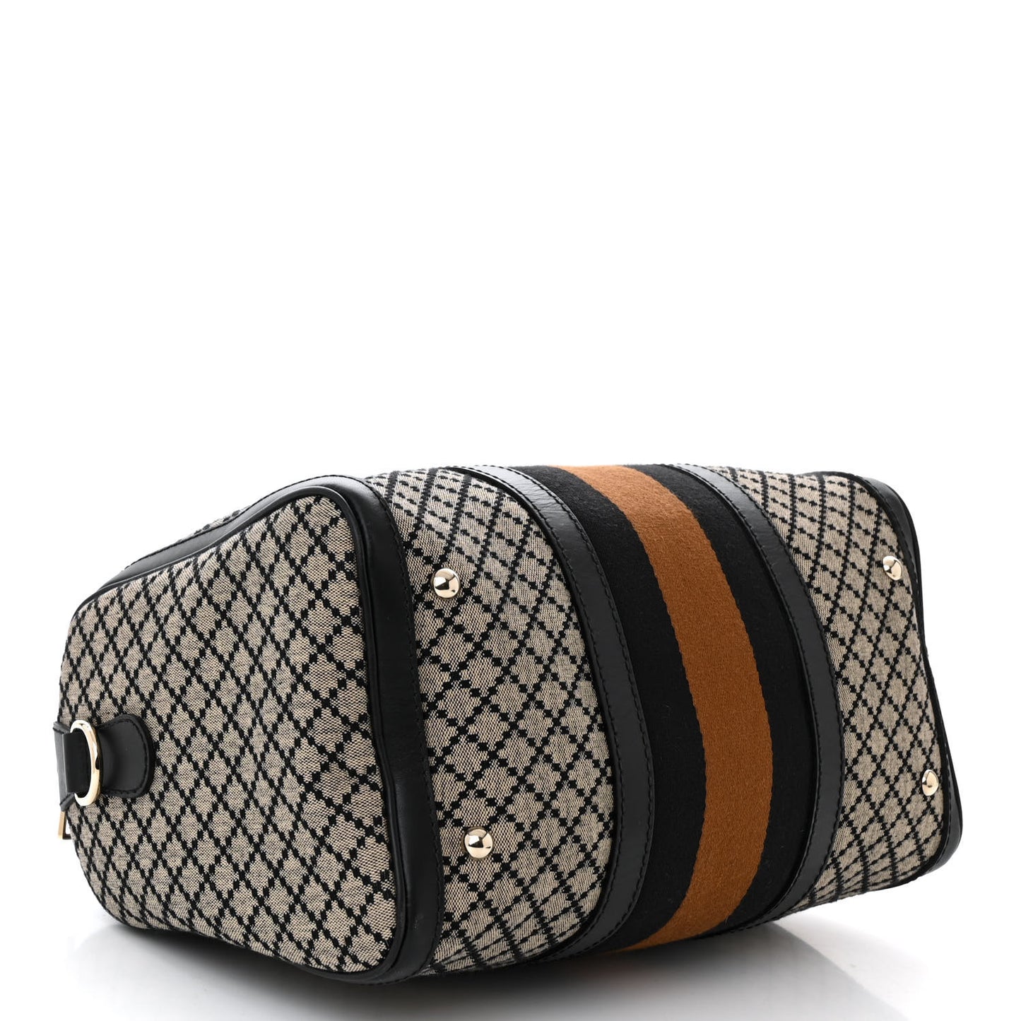 Diamante Vintage Web Medium Boston Black