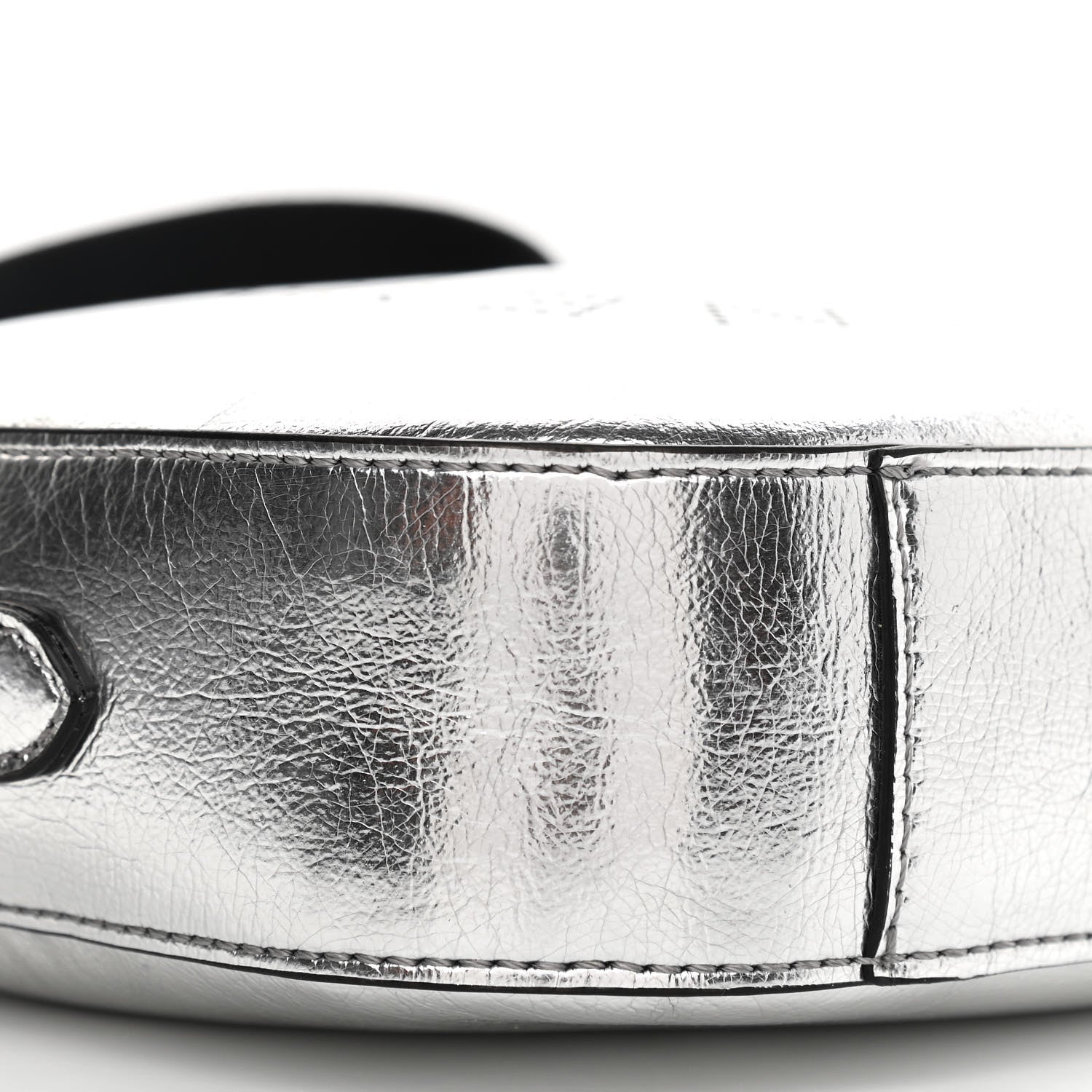Stella McCartney Metallic Eco Alter Nappa Mini Camera Bag Silver 4 of 9