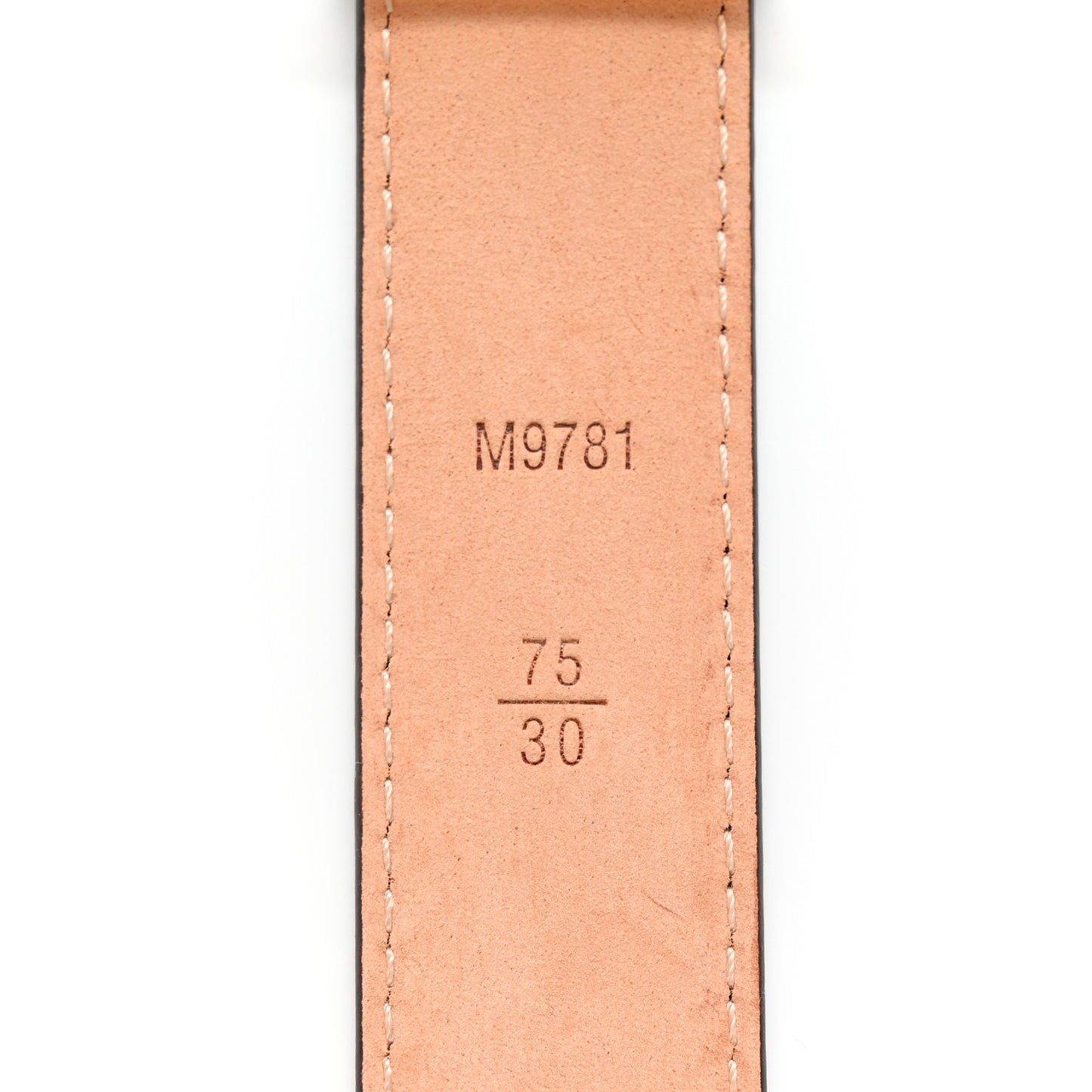 Mini Monogram 25mm LV Initiales Belt 75 30