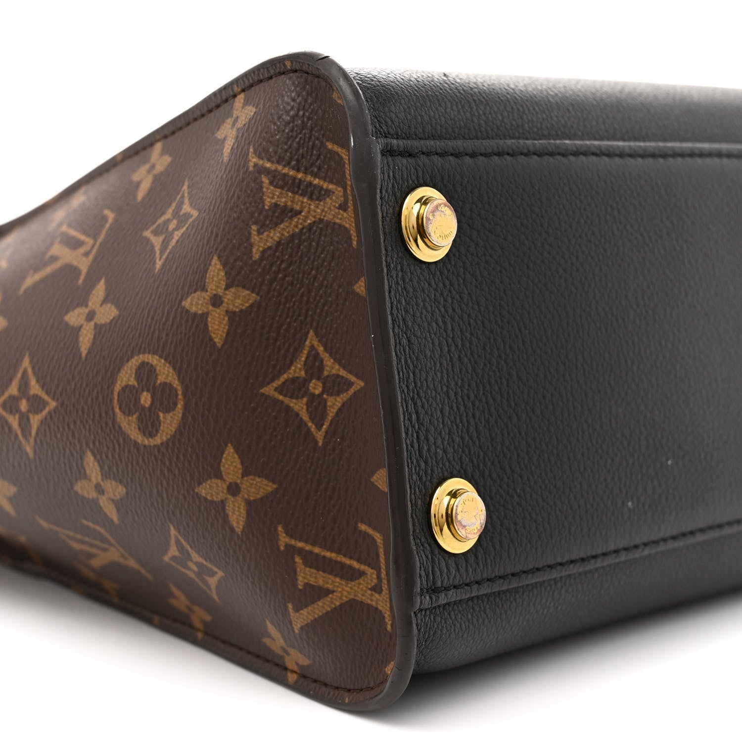 Louis Vuitton Calfskin Monogram On My Side Black 8 of 15