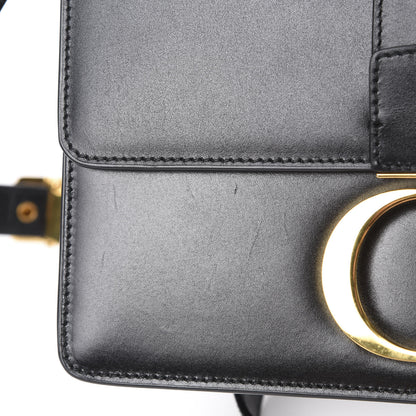 Christian Dior Smooth Calfskin 30 Montaigne Flap Bag Black 12 of 13