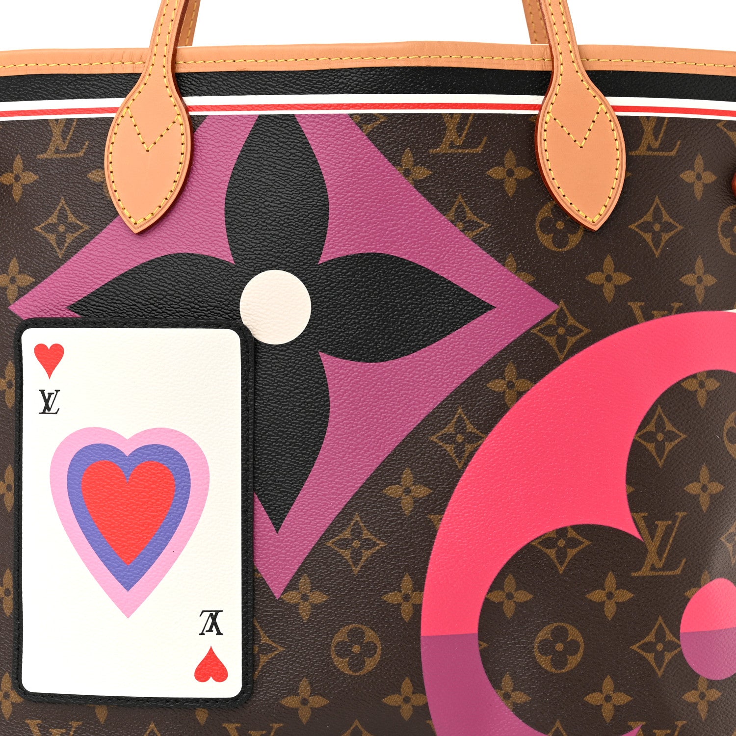 Louis Vuitton Monogram Game On Neverfull MM 8 of 10