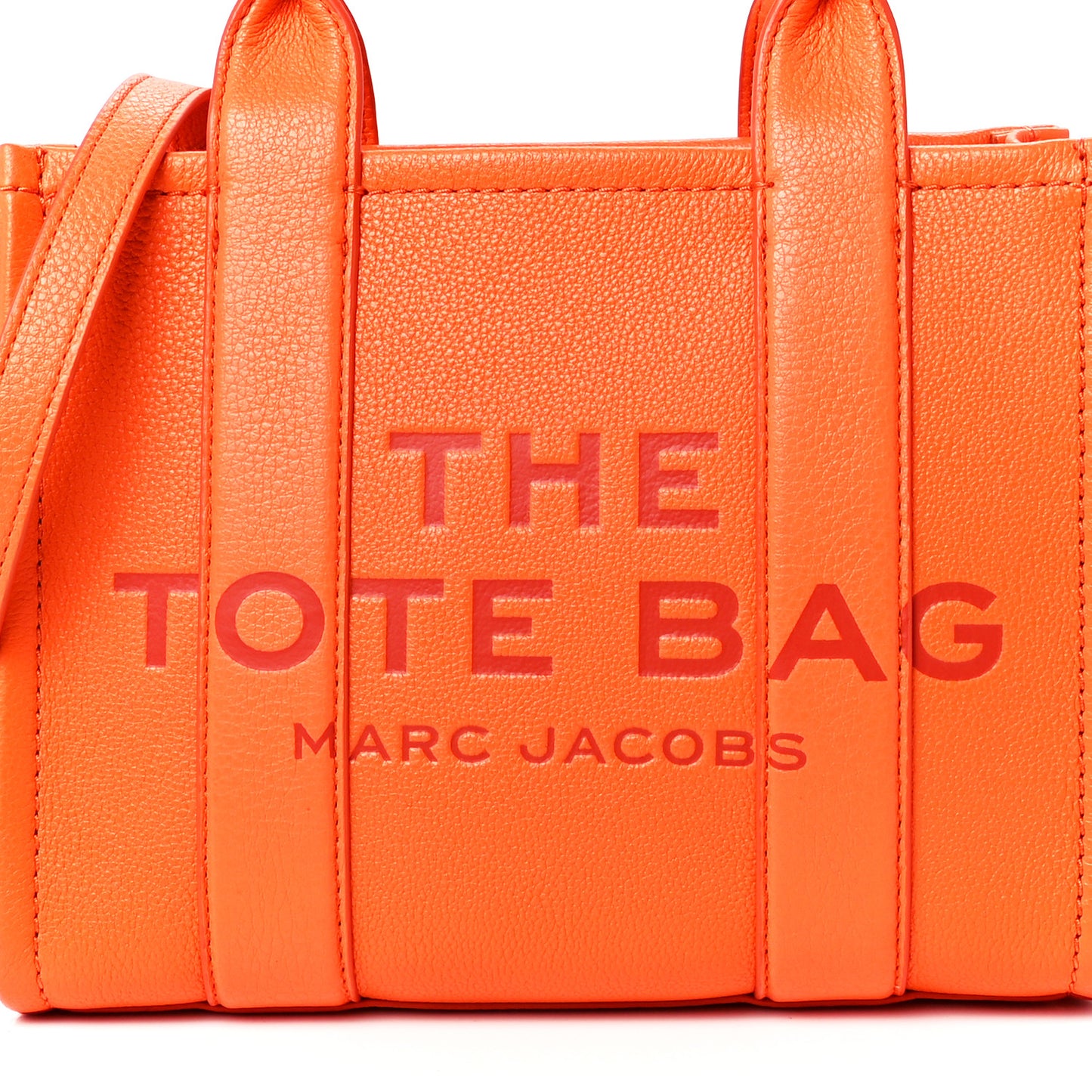 Grained Calfskin Small The Tote Bag Dragon Fire