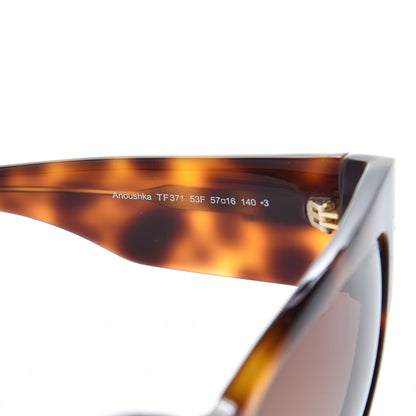 Tom Ford Acetate Anoushka Cat Eye Sunglasses TF371 Tortoise Shell 6 of 8