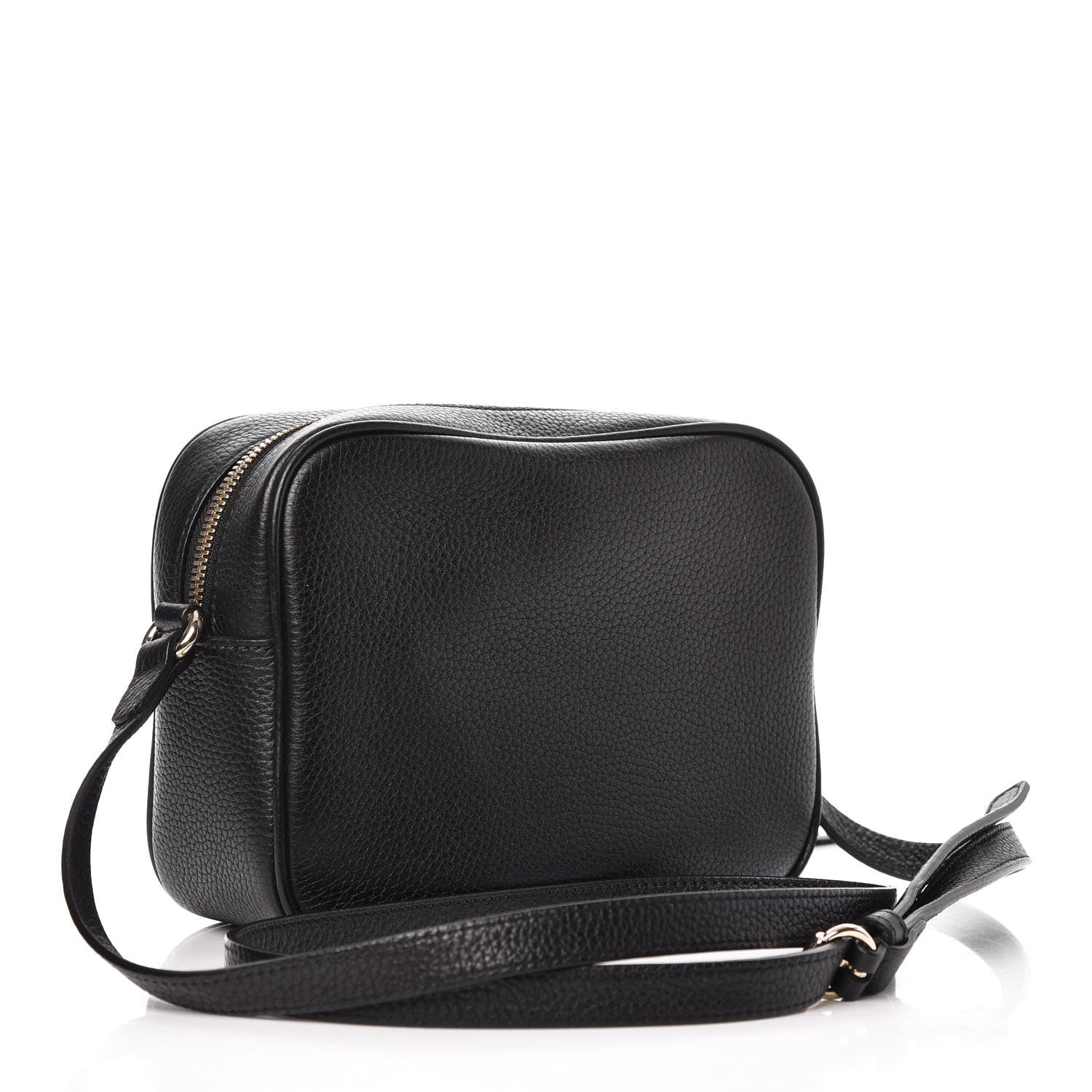 Gucci Pebbled Calfskin Small Soho Disco Bag Black 3 of 7
