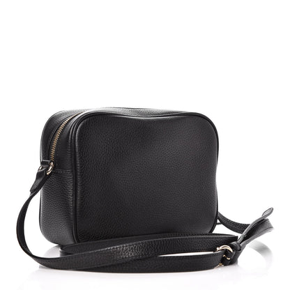 Gucci Pebbled Calfskin Small Soho Disco Bag Black 3 of 7