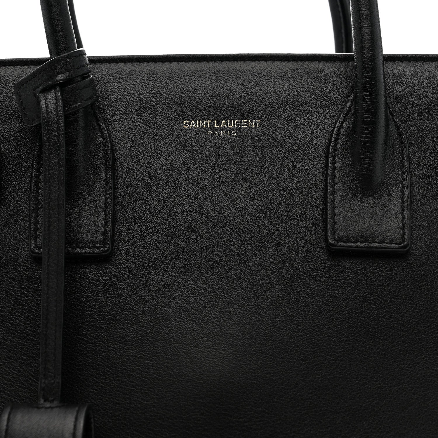 Saint Laurent Calfskin Baby Sac De Jour Black 7 of 9