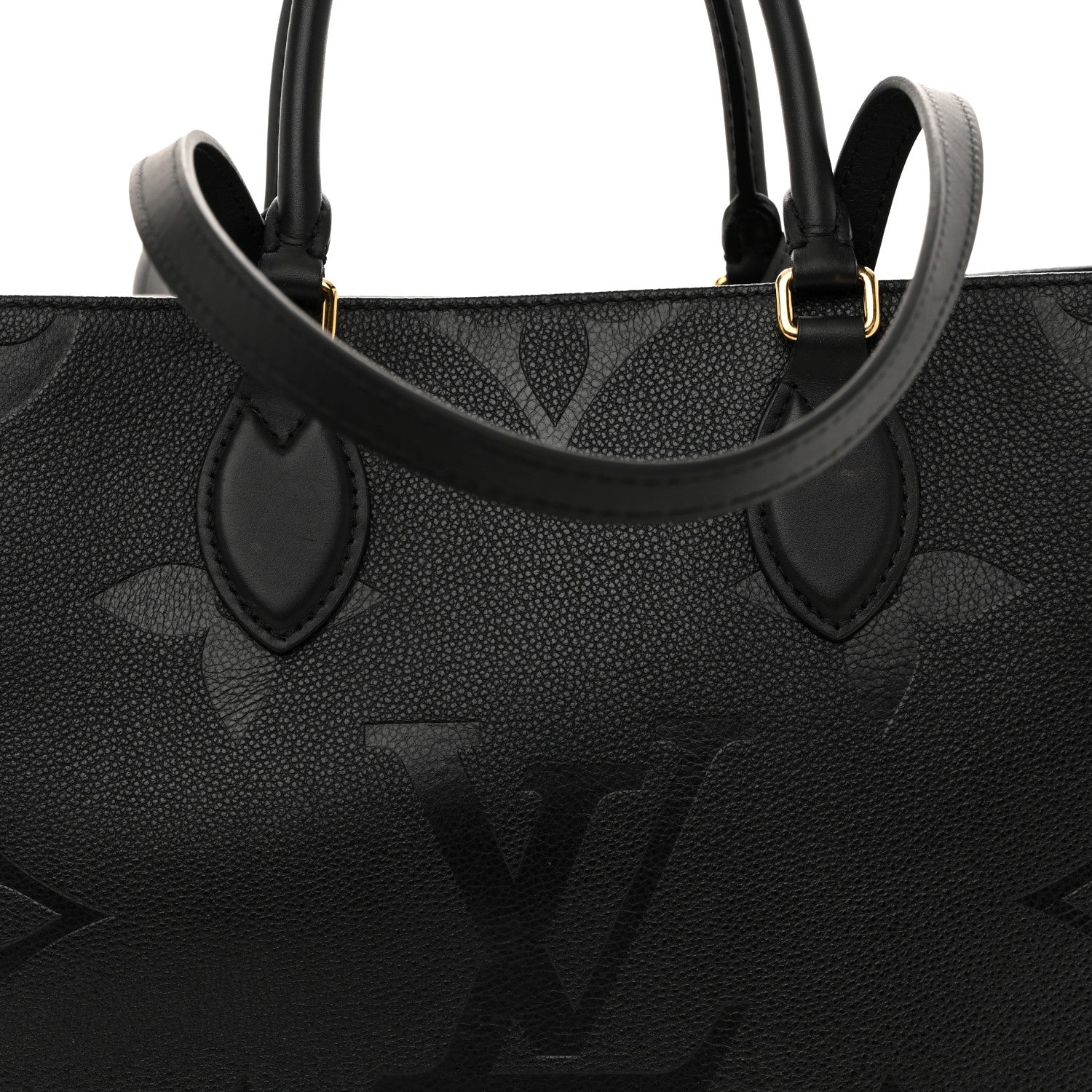 Louis Vuitton Empreinte Monogram Giant Onthego MM Black 7 of 9