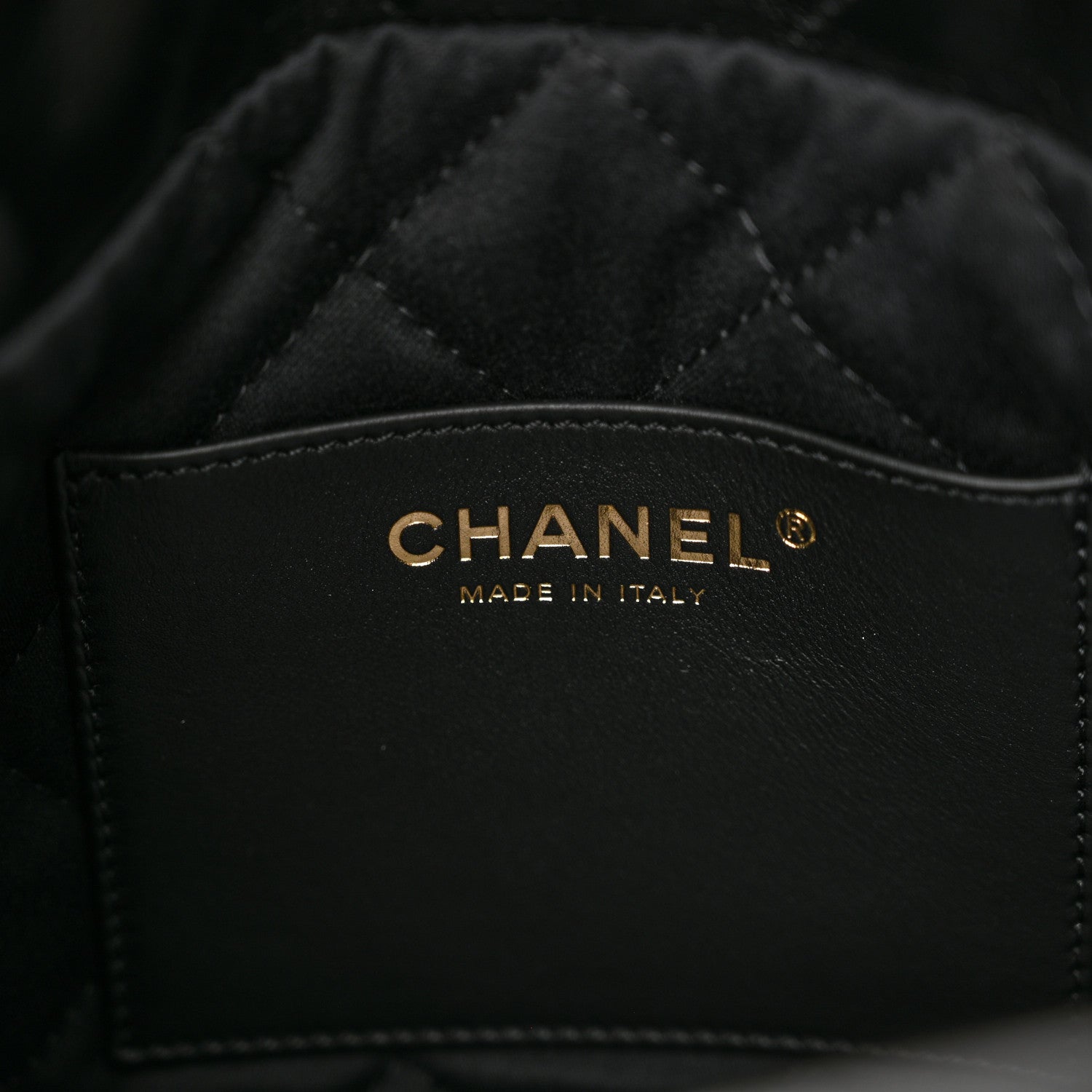 Chanel Shiny Calfskin Quilted Mini Chanel 22 Black 6 of 10