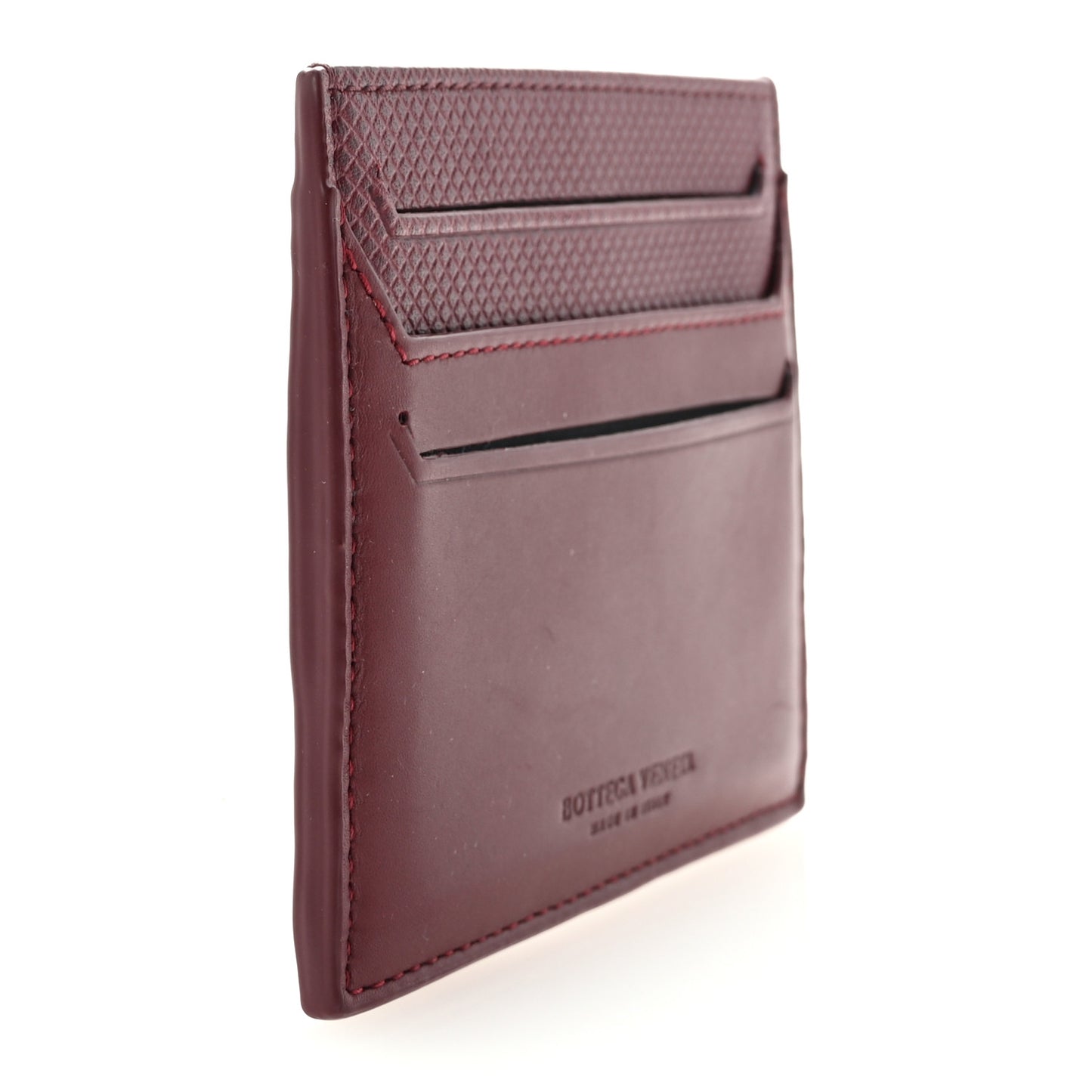 Calfskin Marcopolo Card Holder Barolo