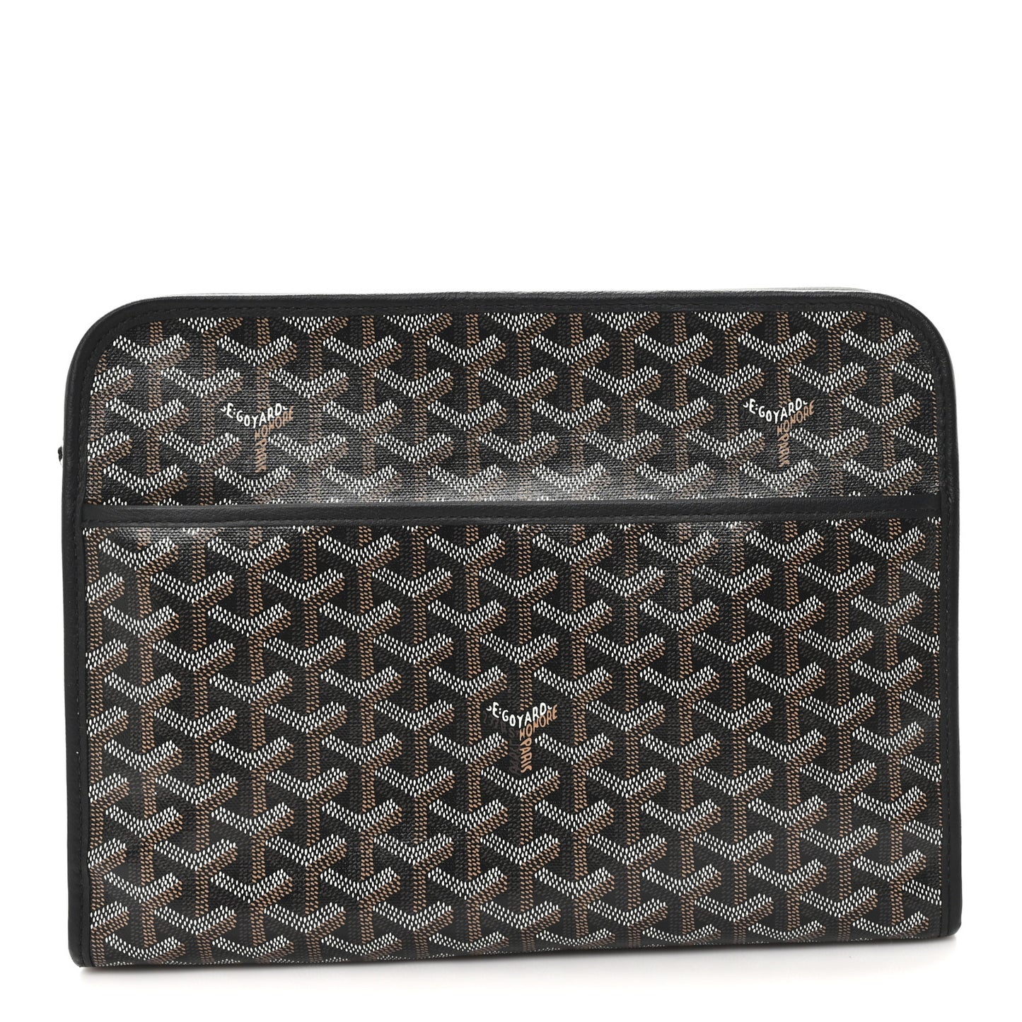 Goyardine Jouvence GM Toiletry Pouch Black