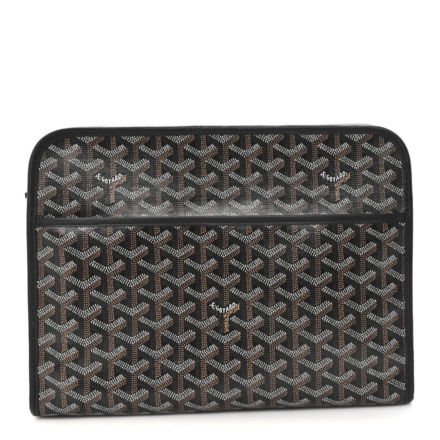 Goyard Goyardine Jouvence GM Toiletry Pouch Black 1 of 7