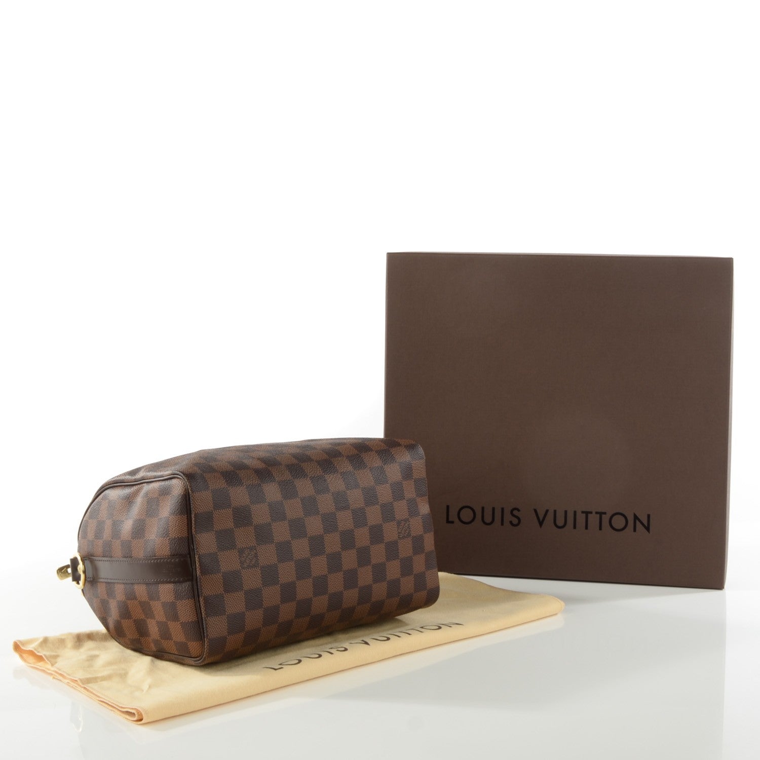 Louis Vuitton Damier Ebene Speedy Bandouliere 25 4 of 8