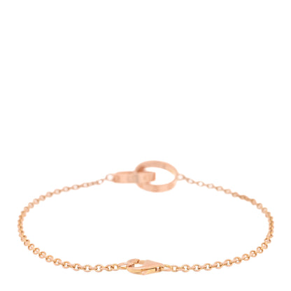 Cartier 18K Pink Gold Interlocking LOVE Bracelet 2 of 3