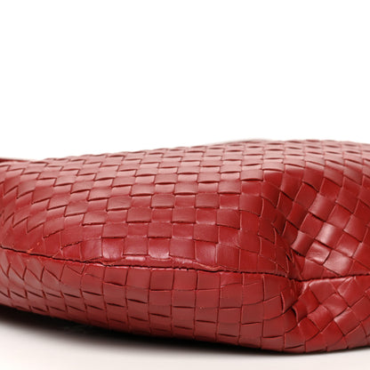 Bottega Veneta Nappa Intrecciato Large Hobo Red 7 of 9