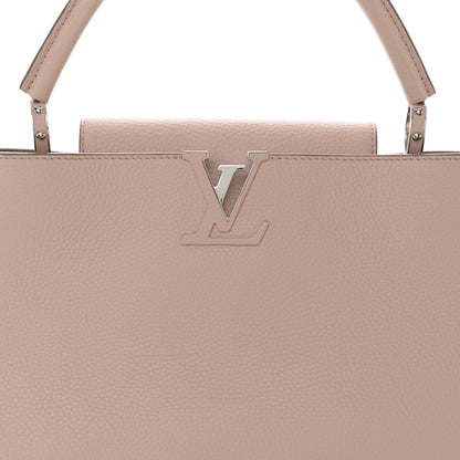 Louis Vuitton Taurillon Capucines MM 7 of 9