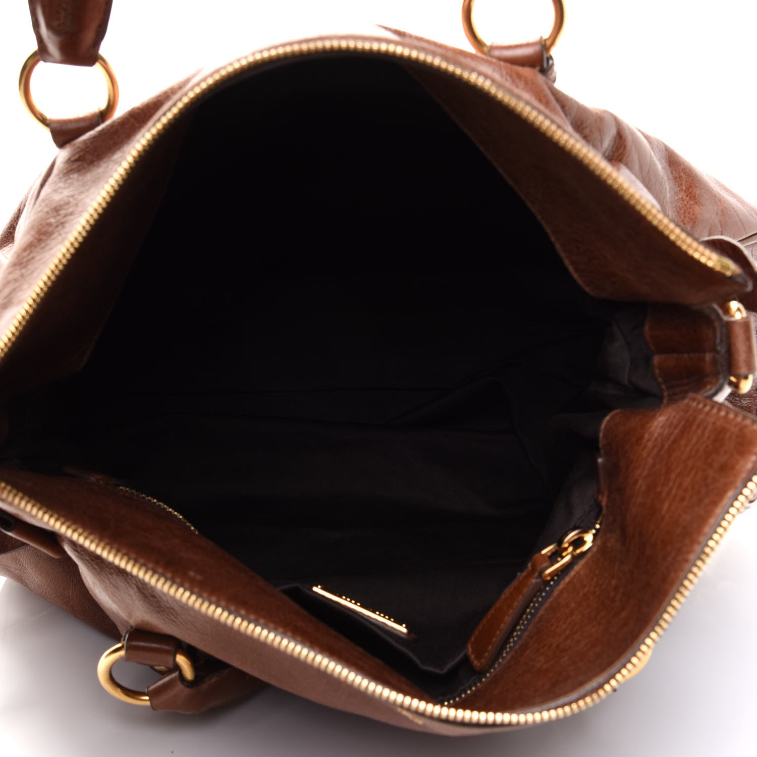 Miu Miu Vitello Lux Medium Bow Bag Palissandro 7 of 16